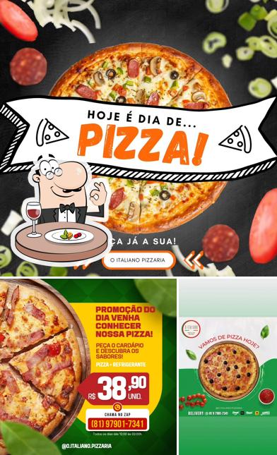Comida em O italiano pizzaria italian-restaurant, wine-bar