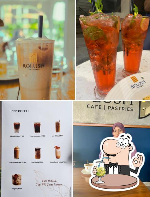 ROLUSH cafe pastries Taliparamba