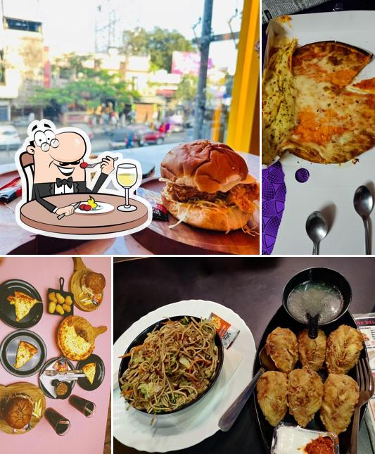 Pulled pork sandwich at Fusion Asiana MFC Restaurant & Cafe