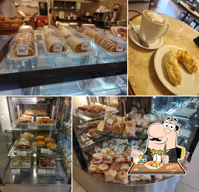 Comida em Bagueteria - Pães e Café