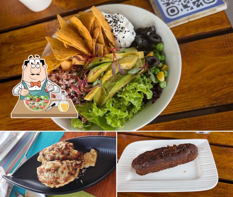 Greek salad at Café diem - Only on reservations