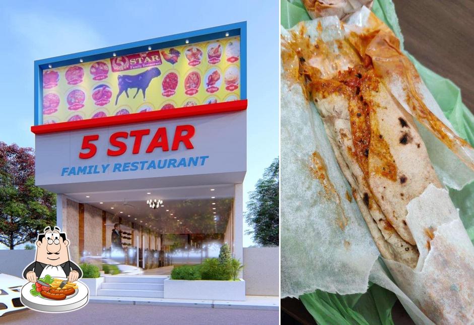 Food at 5 STAR FAMILY RESTAURANT