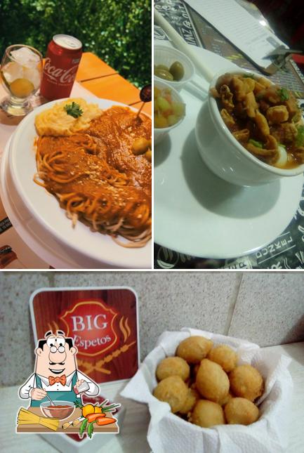 Esparguete à bolonhesa em Big Espetos