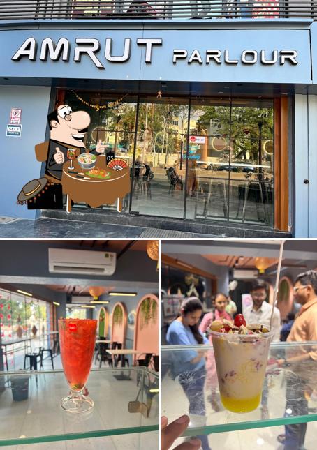 Amrut Parlour is distinguished by food and exterior