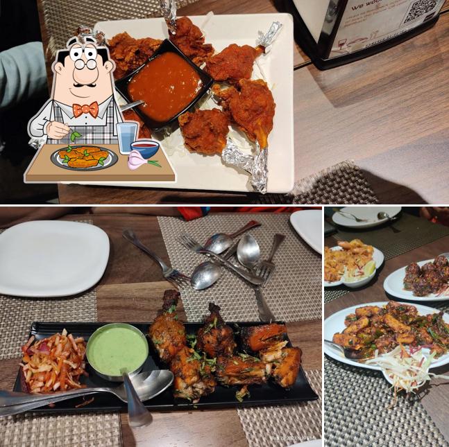 Chicken wings at Sharda Classic