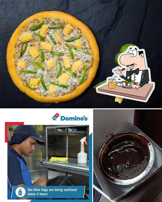 Food at Domino's Pizza