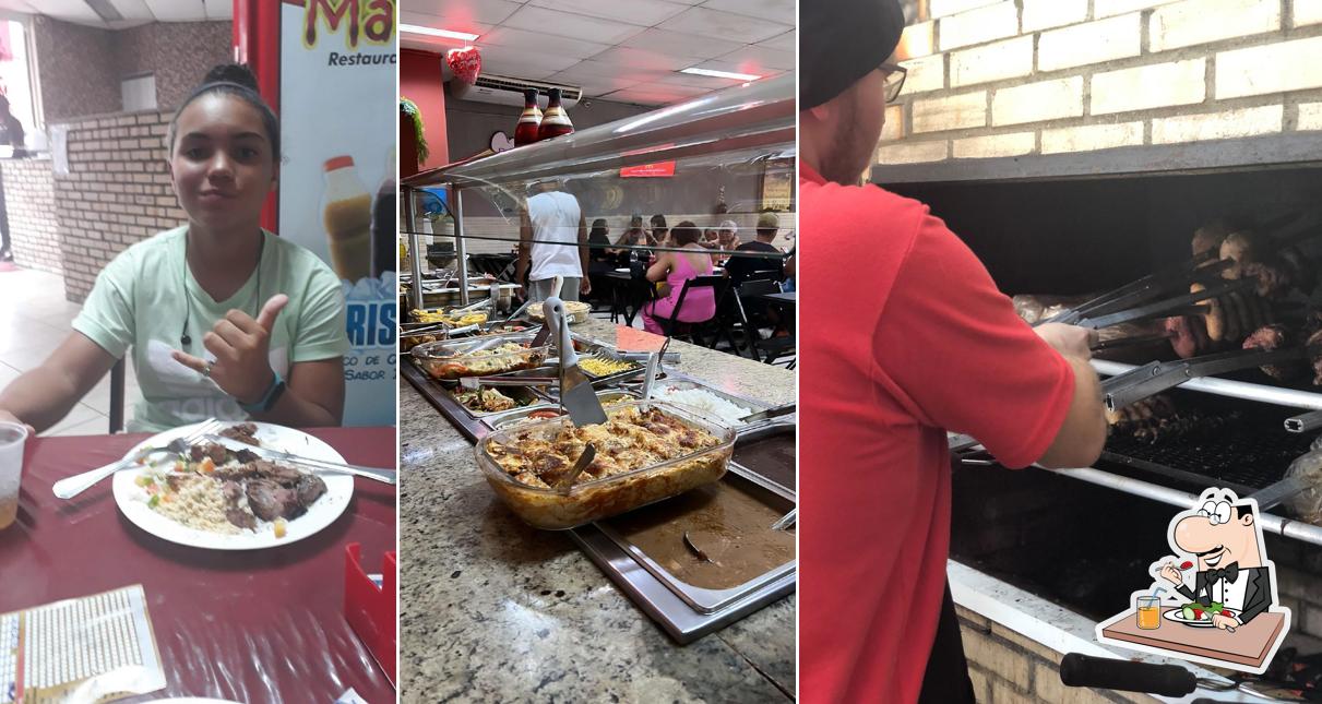 Platos en Mano's Grill Restaurante em Belford Roxo