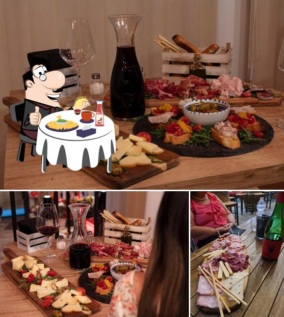 Assiette de fromage à L’enoteca di Davide