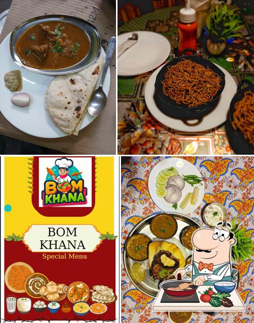 Chicken curry at BOM KHANA