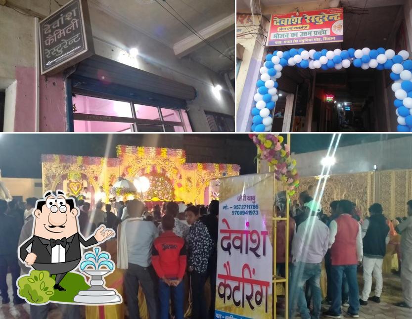 The exterior of Devansh Resturant & Devansh Catring