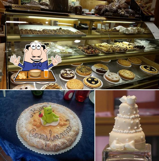 Platti al Pasticceria Loppa