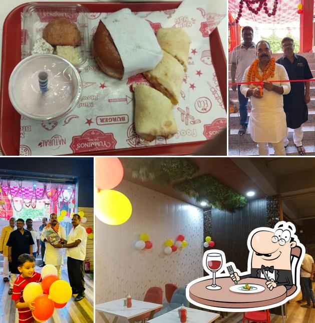 Food at YUMMINOS PIZZA