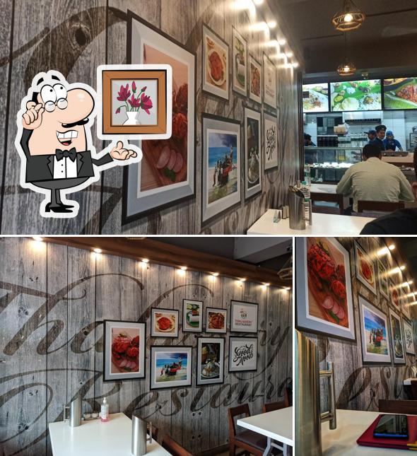 The interior of Thalassery Restaurant