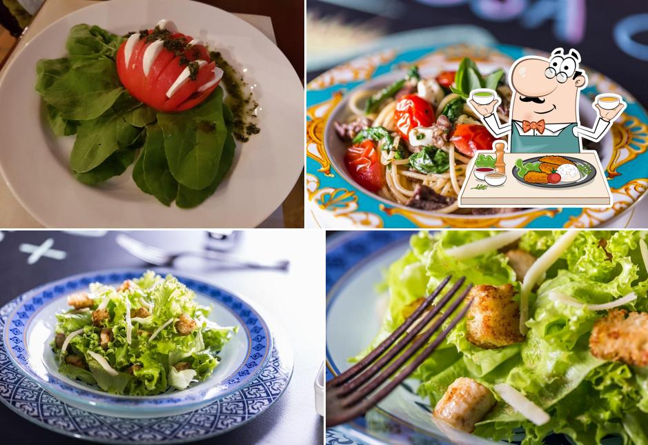 Comida em Bistrô Vinho com Arte