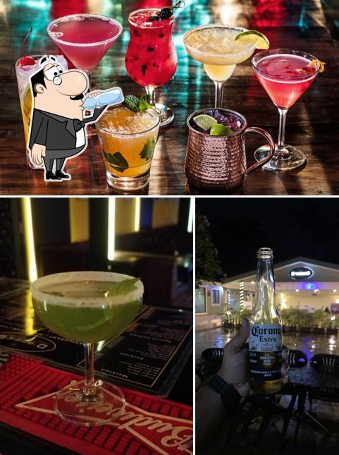 Pick a drink from the menu