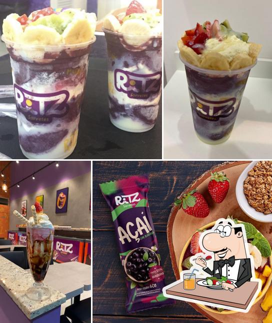 Comida em Sorveteria Ritz - Marialva