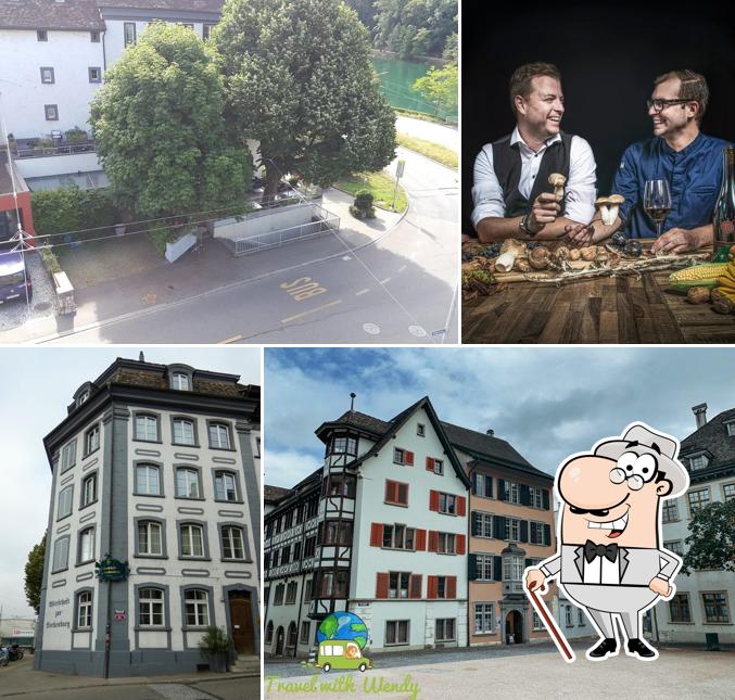 Gli esterni di Beckenburg das Restaurant