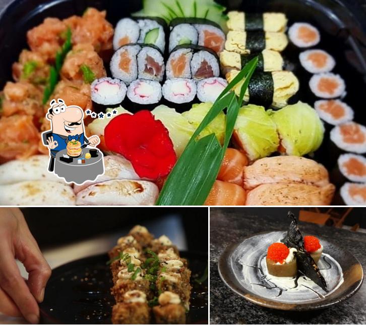 Platos en Marui Sushi