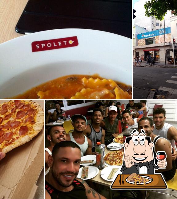 Experimente pizza no Domino's Pizza