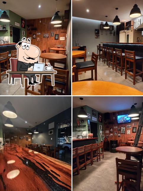 O interior do Seu Zé Beer & Co