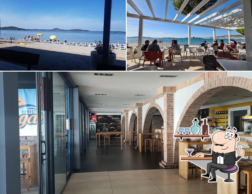 Gli interni di Restaurant Hangar