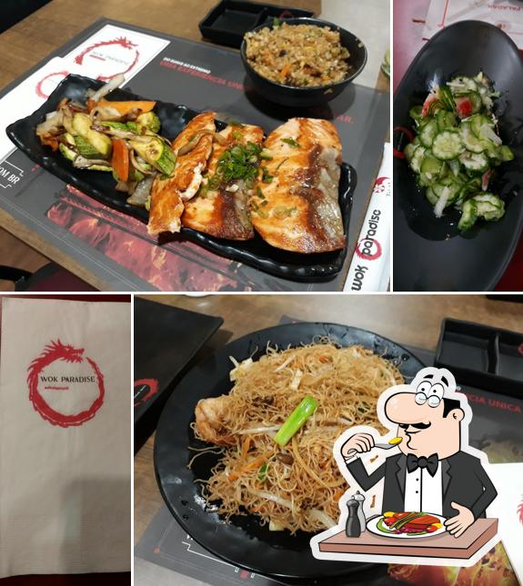 Platos en Wok Paradise