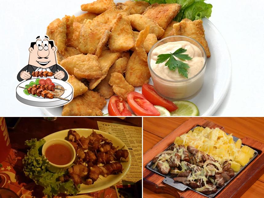 Platos en SHOT Rock Bar