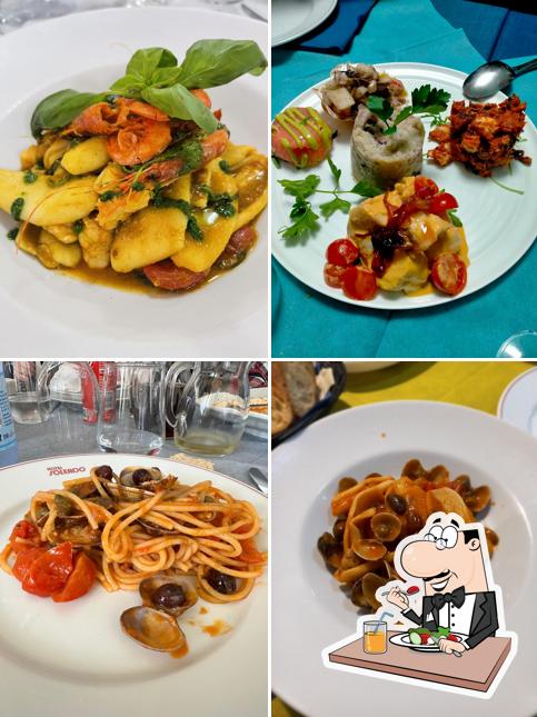 Platti al Ristorante Pizzeria Dietro il Carcere al Soleado