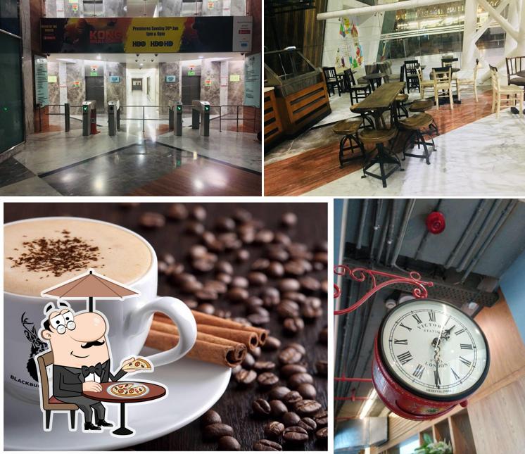 The exterior of Black Buck’s Coffee