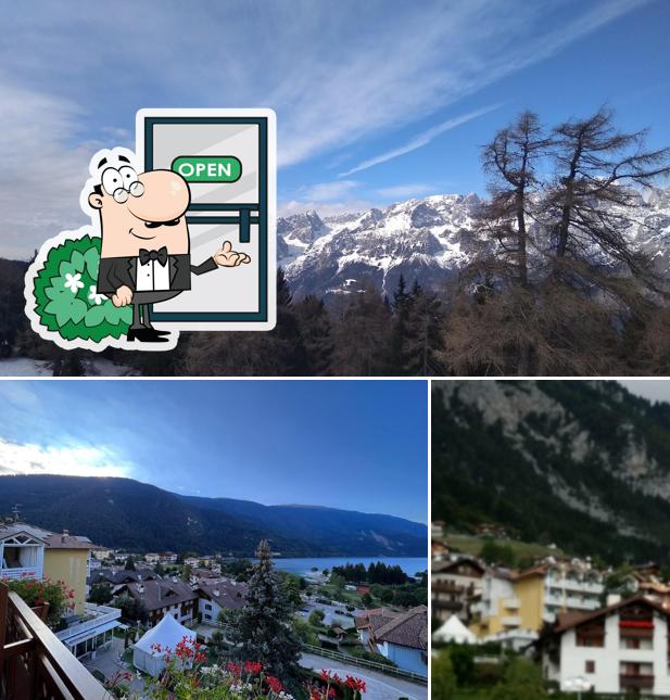 Goditi la vista dall'area esterna di Hotel Europa