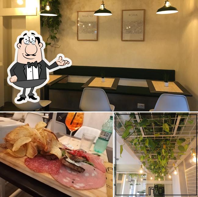 Gli interni di Nad Caffè Bistrot