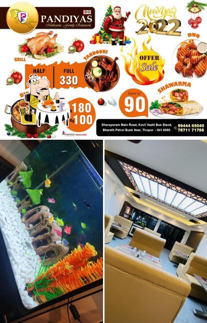 Food at PANDIYAS Multicuisine Family Restaurant