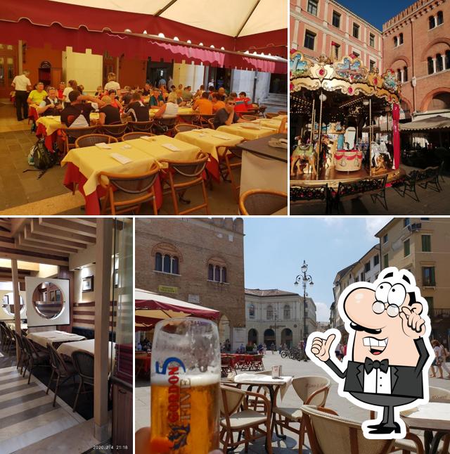 Gli interni di da Pino Piazza dei Signori