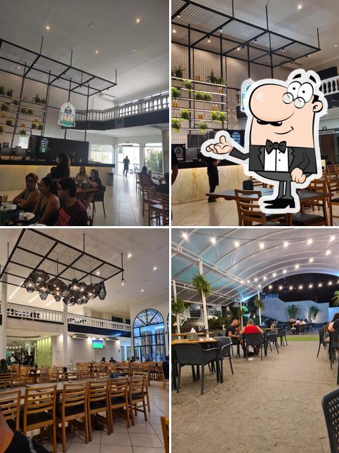 O interior do Cervejaria Dias Brew Pub Bar Restaurante