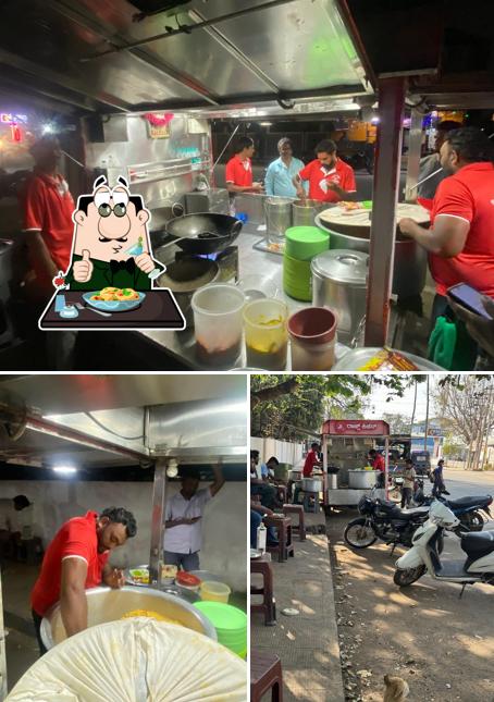 This is the picture depicting food and beverage at Raj's Kitchen