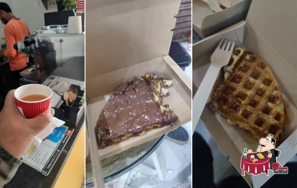 Waffles at Cafe High Point