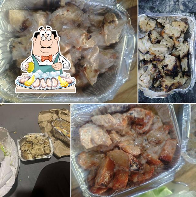 Oysters at JAG MOHAN VEG CHAMP