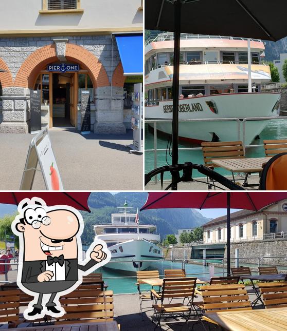 Gli interni di Bistro Pier One