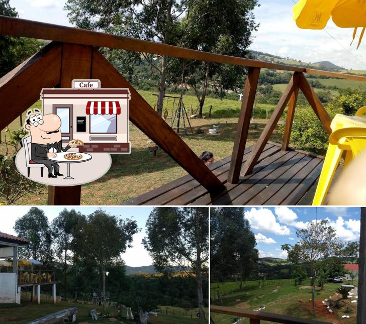 Você pode espairecer no exterior Rancho do Quincas