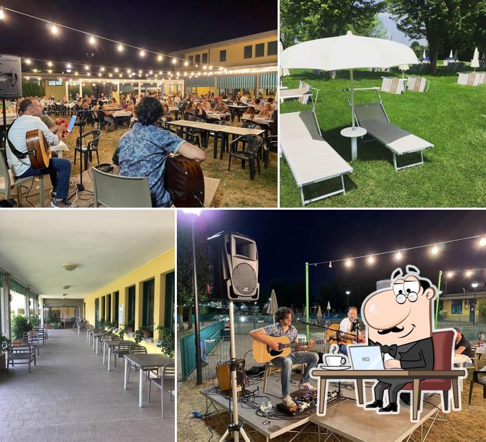 Gli interni di Circolo Onde Chiare