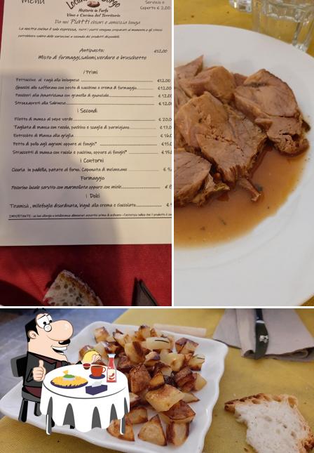 Piatto di formaggi al Locanda del Borgo Hostaria in Farfa