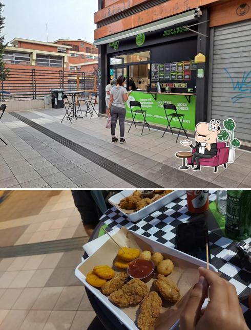 Gli interni di Raro Market Lab