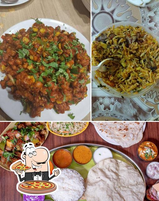 Get pizza at Sangeetha Veg