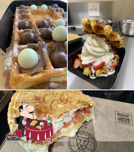 Waffles em The Waffle King Jaboticabal
