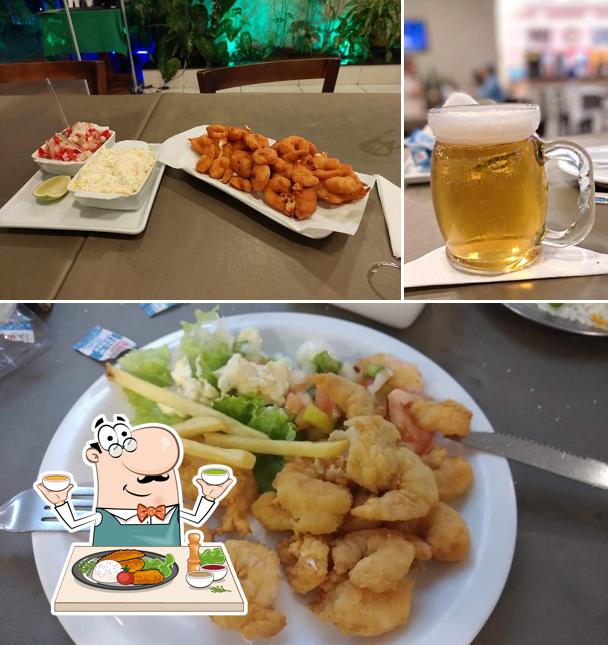 Batatas fritas em Espetinho de ouro choperia