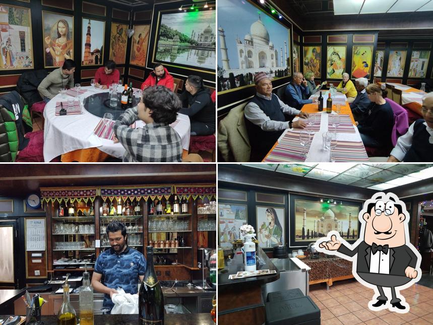 Dai un'occhiata agli interni di Taj Mahal Indian Restaurant