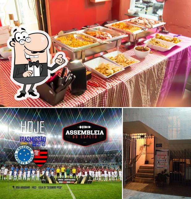 A foto do Assembleia do Espeto’s exterior e comida