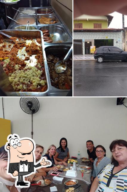 O interior do Restaurante Olivares