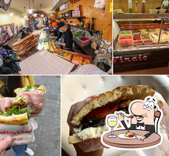 Platti al All’Antico Vinaio