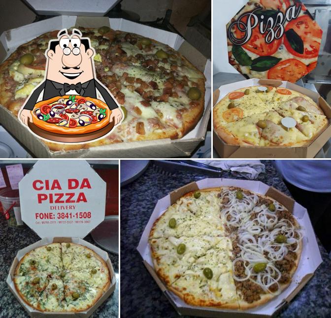 Escolha diversos tipos de pizza